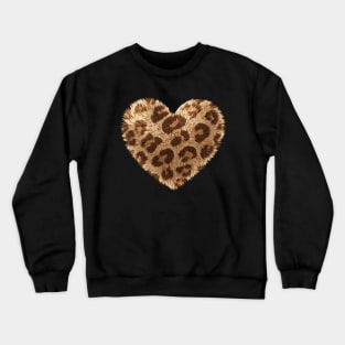 Cheetah love Crewneck Sweatshirt